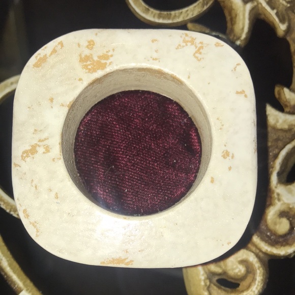 Wood Carved Trinket Box W/Angel Signed - Picture 4 of 13